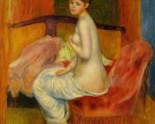 皮埃尔 奥古斯特 雷诺阿 : Seated Nude, At East